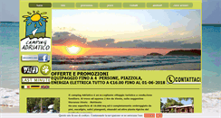 Desktop Screenshot of campingadriatico.it